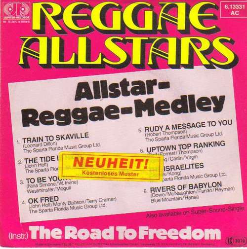 Cover Reggae Allstars - Allstar-Reggae-Medley (7, Single) Schallplatten Ankauf