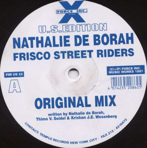 Cover Nathalie De Borah - Frisco Street Riders (12) Schallplatten Ankauf