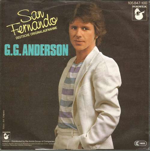 Cover G.G. Anderson - San Fernando (7, Single) Schallplatten Ankauf