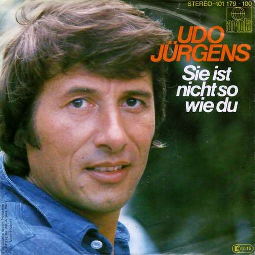 Cover Udo Jürgens - Sie Ist Nicht So Wie Du (7, Single) Schallplatten Ankauf