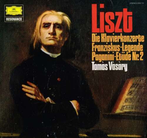 Cover Liszt*, Tamás Vásáry - Klavierkonzerte / Franziskus-Legende / Paganini-Etüde Nr. 2 (LP, RE) Schallplatten Ankauf