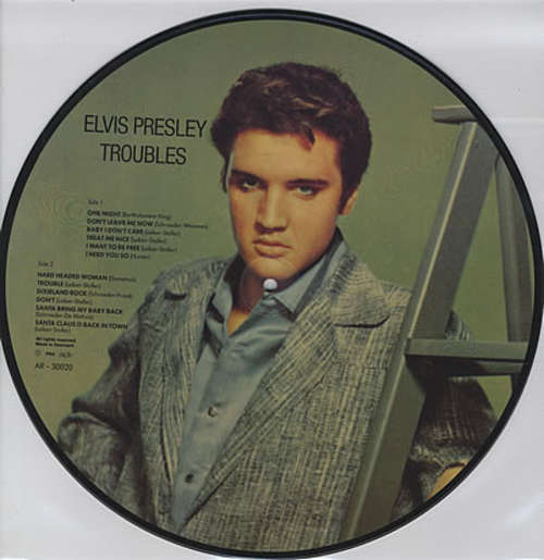 Cover Elvis Presley - Troubles (LP, Comp, Pic) Schallplatten Ankauf