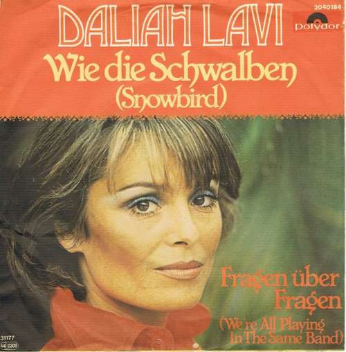 Cover Daliah Lavi - Wie Die Schwalben (Snowbird) (7, Single) Schallplatten Ankauf