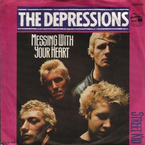 Cover The Depressions - Messing With Your Heart (7, Single) Schallplatten Ankauf