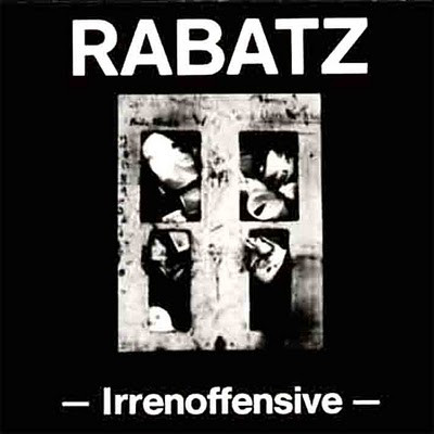 Cover Rabatz - Irrenoffensive (LP, Album, Whi) Schallplatten Ankauf