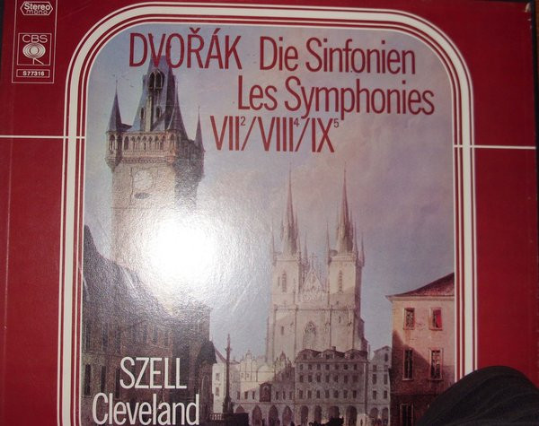 Cover Dvořák* - Cleveland Orchestra*, Szell* - Die Großen Symphonien (3xLP + Box) Schallplatten Ankauf