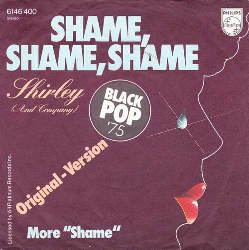 Cover Shirley (And Company)* - Shame, Shame, Shame (Original-Version) (7, Single) Schallplatten Ankauf