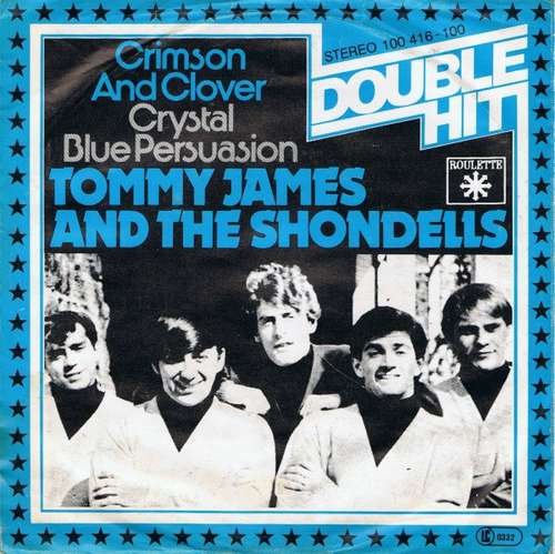 Cover Tommy James And The Shondells* - Crimson And Clover / Crystal Blue Persuasion (7, Single) Schallplatten Ankauf