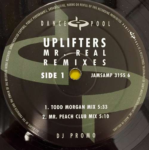 Cover Uplifters - Mr. Real (Remixes) (12, Promo) Schallplatten Ankauf