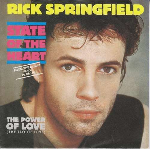 Cover Rick Springfield - State Of The Heart (7, Single) Schallplatten Ankauf