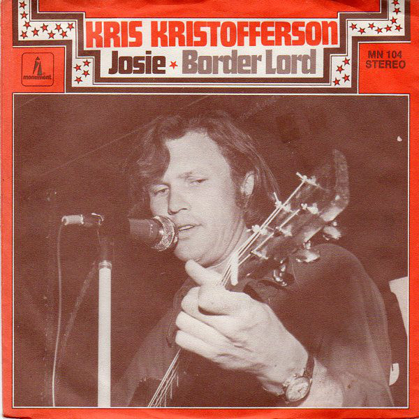 Cover Kris Kristofferson - Josie / Border Lord (7) Schallplatten Ankauf