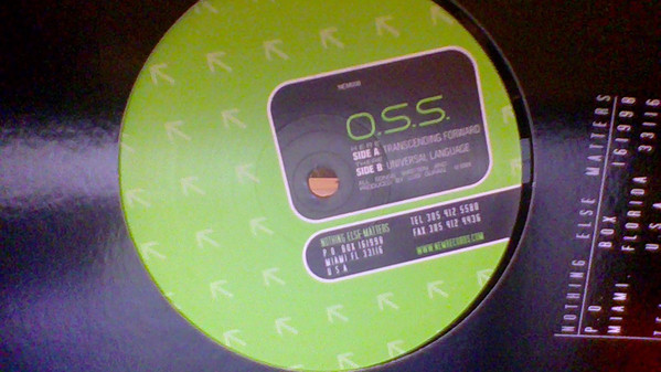Cover O.S.S. - Transcending Forward / Universal Language (12) Schallplatten Ankauf
