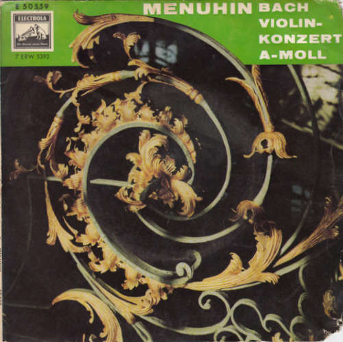 Bild Yehudi Menuhin - Johann Sebastian Bach - Konzert Für Violine Und Orchester A-Moll BWV 1041 (7) Schallplatten Ankauf