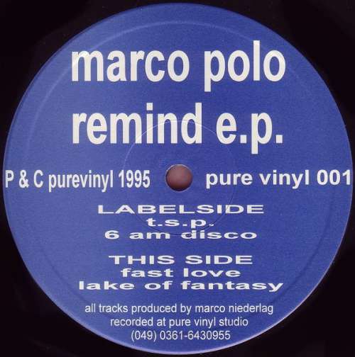 Cover Marco Polo (2) - Remind EP (12, EP) Schallplatten Ankauf