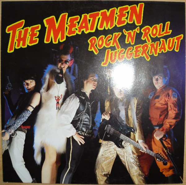 Cover The Meatmen* - Rock 'N' Roll Juggernaut (LP, Album) Schallplatten Ankauf