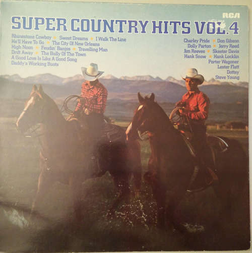 Cover Various - Super Country Hits Vol. 4 (LP, Comp) Schallplatten Ankauf