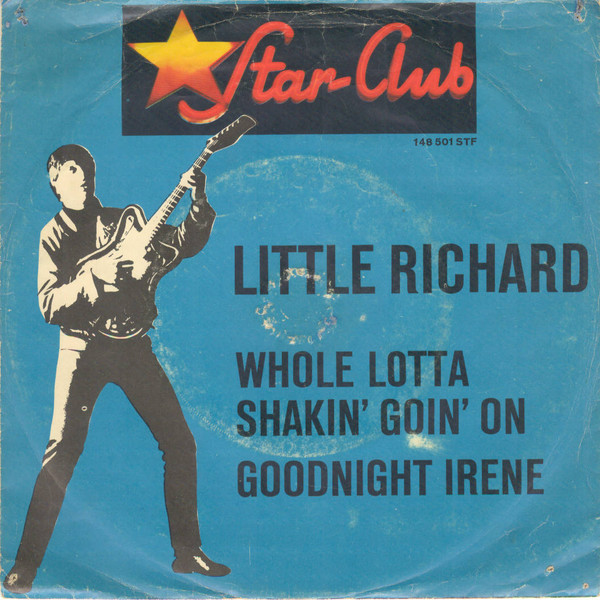Cover Little Richard - Whole Lotta Shakin' Goin' On / Goodnight Irene (7, Single) Schallplatten Ankauf