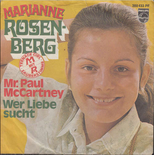 Cover Marianne Rosenberg - Mr. Paul McCartney / Wer Liebe Sucht (7, Single) Schallplatten Ankauf