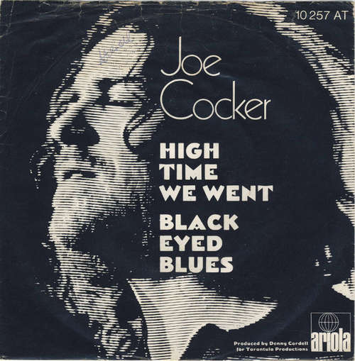 Cover Joe Cocker - High Time We Went / Black-Eyed Blues (7, Single) Schallplatten Ankauf