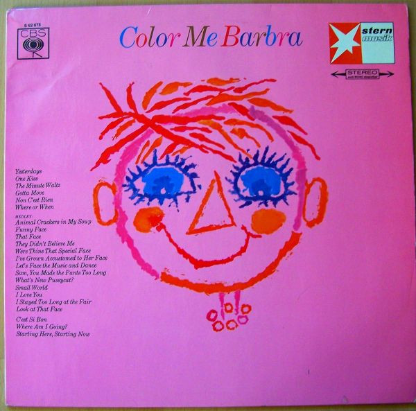 Cover Barbra Streisand - Color Me Barbra (LP, Album) Schallplatten Ankauf