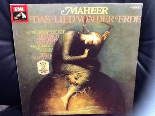 Cover Gustav Mahler - Murray Dickie, Dietrich Fischer-Dieskau, Philharmonia Orchestra London*, Paul Kletzki - Das Lied Von Der Erde (LP, Album) Schallplatten Ankauf