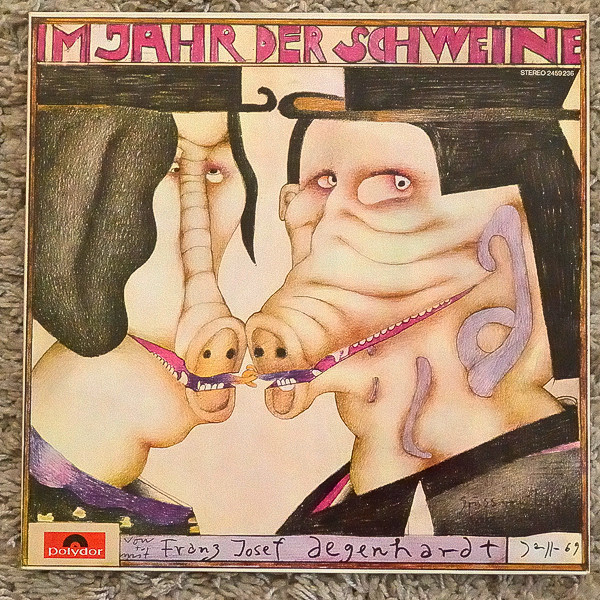 Cover Franz Josef Degenhardt - Im Jahr Der Schweine (LP, Album, RE) Schallplatten Ankauf
