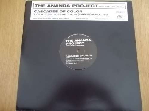 Cover The Ananda Project Feat. Gaelle Adisson - Cascades Of Colour (12, S/Sided, Promo) Schallplatten Ankauf