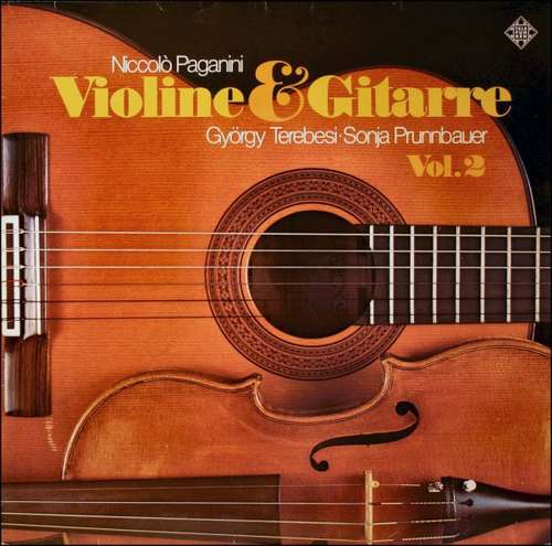 Cover Niccolò Paganini / György Terebesi & Sonja Prunnbauer - Werke Für Violine & Gitarre, Vol. 2 (LP, Album) Schallplatten Ankauf