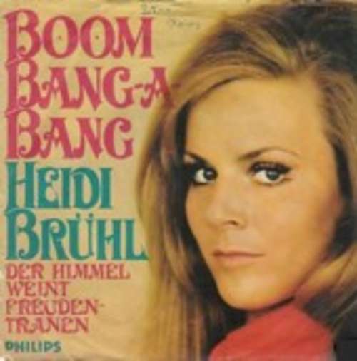 Cover Heidi Brühl - Boom Bang-A-Bang (7, Single, Mono) Schallplatten Ankauf