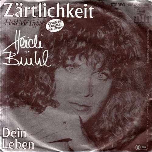 Cover Heidi Brühl - Zärtlichkeit (7, Single) Schallplatten Ankauf
