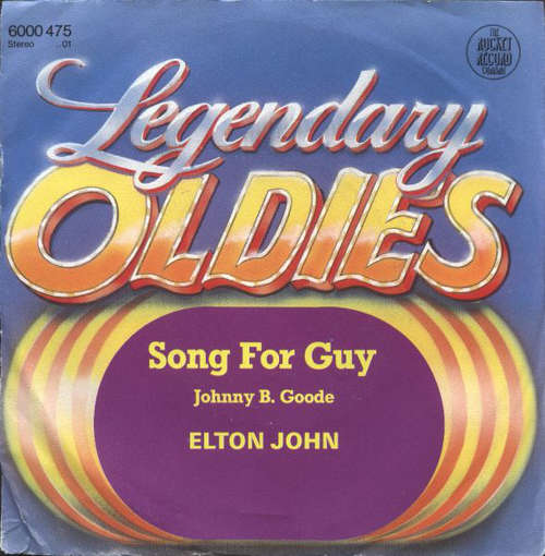 Cover Elton John - Song For Guy / Johnny B. Goode (7, Single) Schallplatten Ankauf