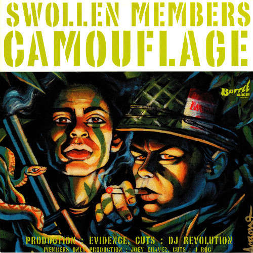 Cover Swollen Members - Camouflage (12) Schallplatten Ankauf