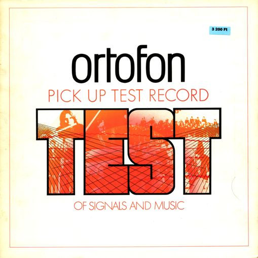 Cover Various - Ortofon Pick Up Test Record - Test Of Signals And Music (LP, Comp) Schallplatten Ankauf