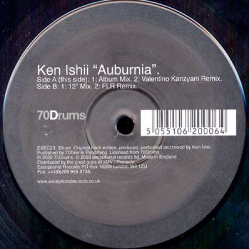 Cover Ken Ishii - Auburnia (12) Schallplatten Ankauf