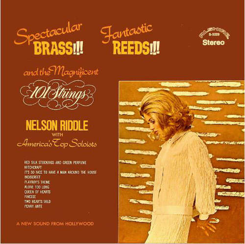 Cover 101 Strings With Nelson Riddle - Brass - Reeds & Strings (LP, Album) Schallplatten Ankauf