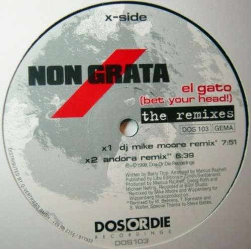 Cover El Gato (Bet Your Head!) (Remixes) Schallplatten Ankauf