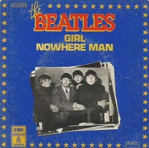 Cover The Beatles - Girl / Nowhere Man (7, Single, RE) Schallplatten Ankauf