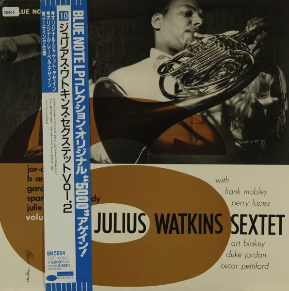 Cover Julius Watkins Sextet - Volume Two (LP, Album, Mono, Ltd, RE) Schallplatten Ankauf