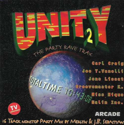 Cover Merlyn* & J.B. Sebastian - Unity 2 - The Party Rave Trax (CD, Comp, Mixed) Schallplatten Ankauf