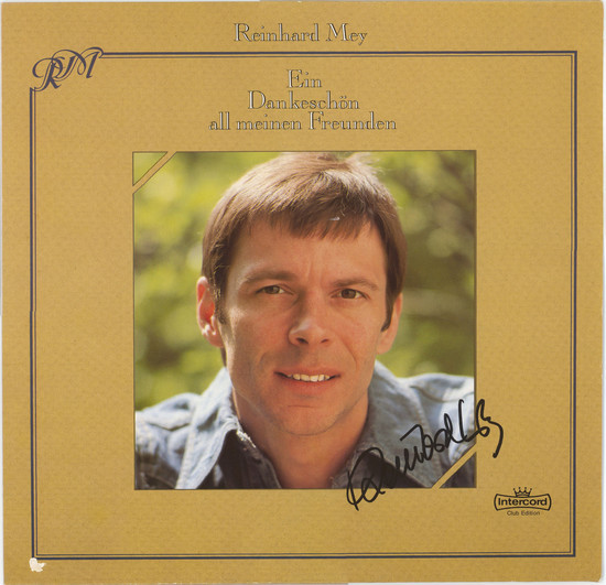 Cover Reinhard Mey - Ein Dankeschön All Meinen Freunden (LP, Comp, Club) Schallplatten Ankauf