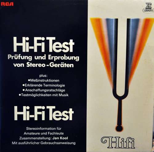 Cover Hi-Fi Test Schallplatten Ankauf
