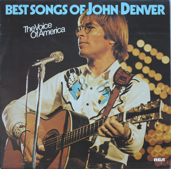 Cover John Denver - Best Songs Of John Denver - The Voice Of America (LP, Comp) Schallplatten Ankauf