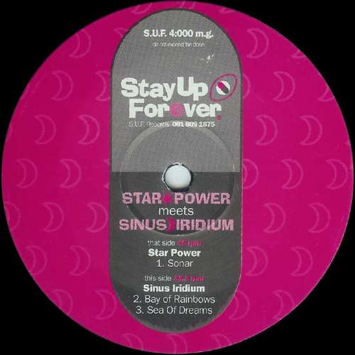 Cover Star Power Meets Sinus Iridium - Sonar / Bay Of Rainbows (12) Schallplatten Ankauf