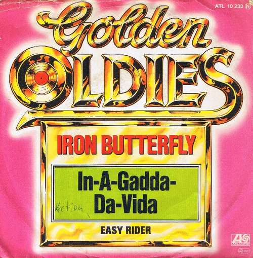 Cover Iron Butterfly - In-A-Gadda-Da-Vida (7, Single) Schallplatten Ankauf