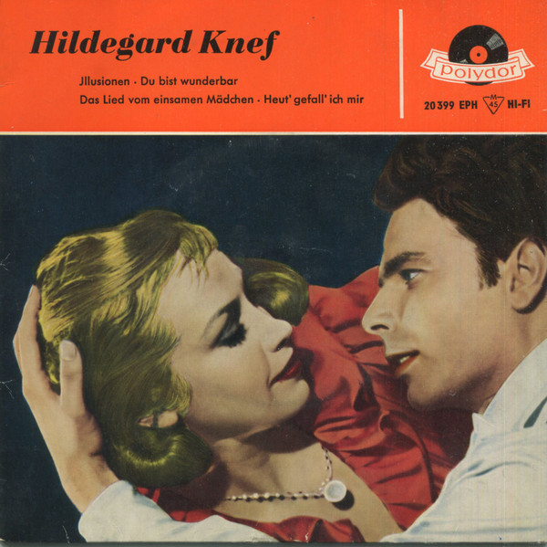 Cover Hildegard Knef - Illusionen (7, EP, Mono, RP) Schallplatten Ankauf