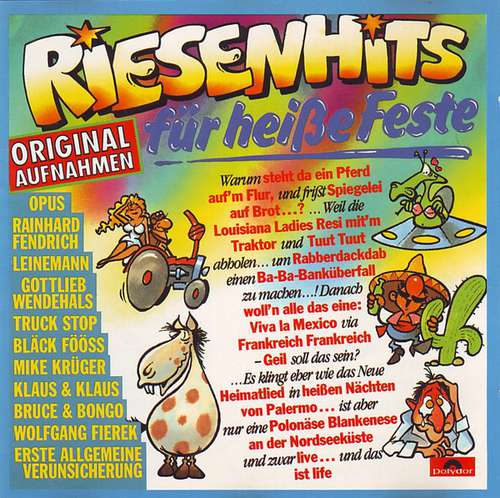 Cover Various - Riesenhits Für Heiße Feste (LP, Comp) Schallplatten Ankauf