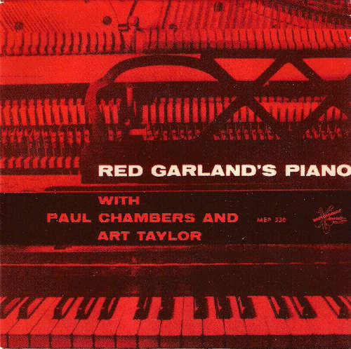 Cover Red Garland With Paul Chambers (3) And Art Taylor - Red Garland's Piano (7, EP) Schallplatten Ankauf
