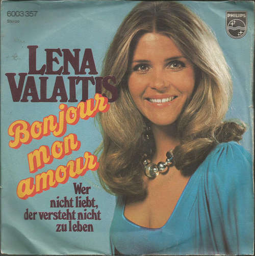 Cover Lena Valaitis - Bonjour Mon Amour (7, Single) Schallplatten Ankauf