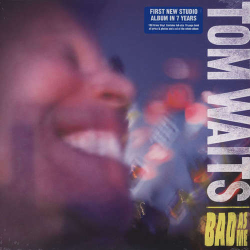 Cover Tom Waits - Bad As Me (LP, Album, 180 + CD, Album) Schallplatten Ankauf