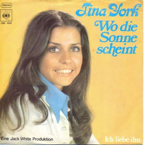 Cover Tina York - Wo Die Sonne Scheint (7, Single) Schallplatten Ankauf